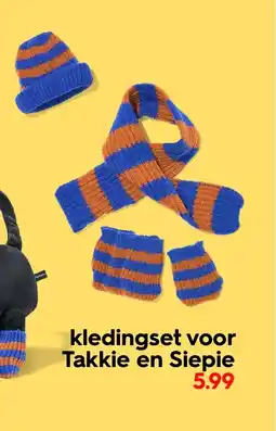 HEMA Kledingset voor takkie en siepie aanbieding