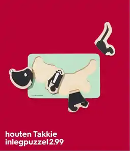HEMA Houten takkie inlegpuzzel aanbieding