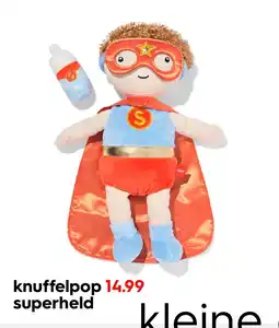 HEMA Knuffelpop superheld aanbieding