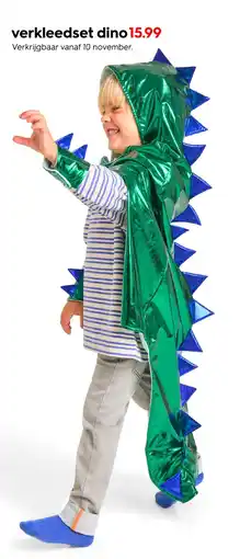 HEMA Verkleedset dino aanbieding