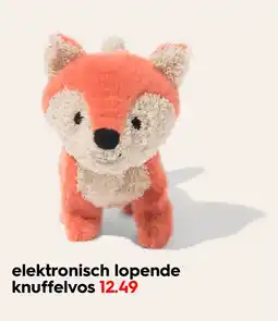 HEMA Elektronisch lopende knuffelvos aanbieding