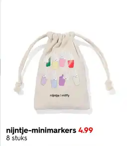 HEMA Nijntje minimarkers aanbieding