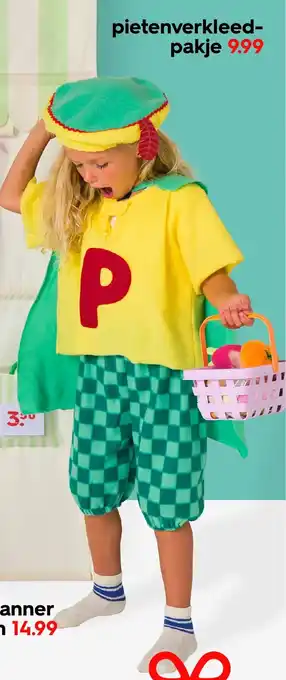 HEMA Pietenverkleed pakje aanbieding