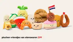 HEMA Pluchen vriendjes van etenswaren aanbieding