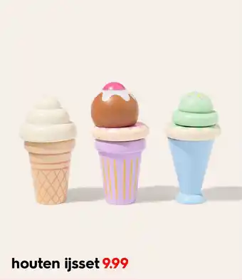 HEMA Houten ijsset aanbieding