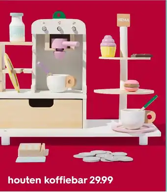 HEMA Houten koffiebar aanbieding
