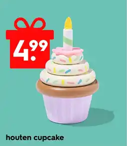 HEMA Houten cupcake aanbieding