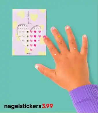 HEMA Nagelstickers aanbieding