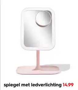 HEMA Spiegel met ledverlichting aanbieding