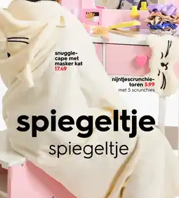 HEMA Snuggle cape met masker kat aanbieding