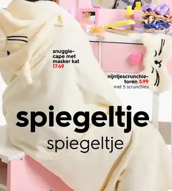 HEMA Snuggle cape met masker kat aanbieding