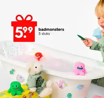 HEMA Badmonsters aanbieding