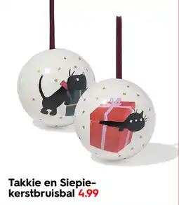 HEMA Takkie en siepie kerstbruisbal aanbieding