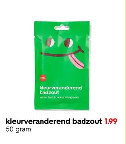 HEMA Kleurveranderend badzout aanbieding