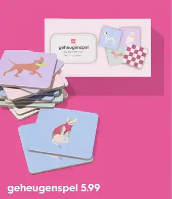 HEMA Geheugenspel aanbieding