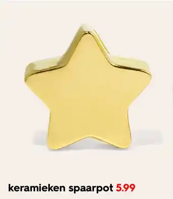 HEMA Keramieken spaarpot aanbieding