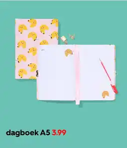 HEMA Dagboek A5 aanbieding