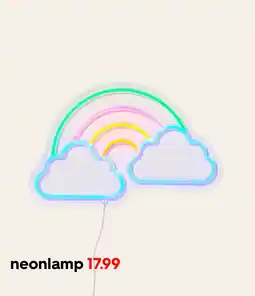 HEMA Neonlamp aanbieding