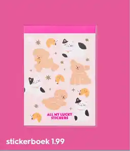 HEMA Stickerboek aanbieding
