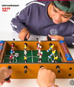 HEMA Tafelvoetbalspel aanbieding