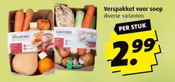 Boni Verspakket voor soep aanbieding