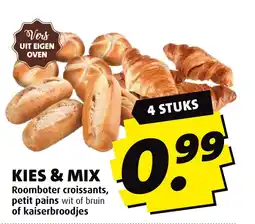 Boni Roomboter croissants petit pains of kaiserbroodjes aanbieding