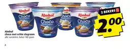 Boni Almhof choco met echte slagroom aanbieding