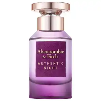 Douglas Abercrombie & Fitch Authentic Night Eau de Parfum aanbieding