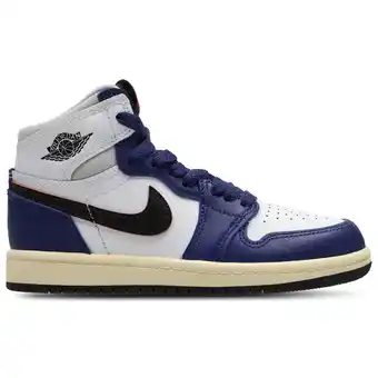 Foot Locker Jordan Aj1 Retro Hi Og Peuterschoenen - Wit - Maat 29.5 - Leer aanbieding