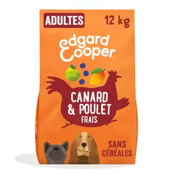 Zooplus 2x12kg Edgard & Cooper Adult graanvrij kip - Droog hondenvoer aanbieding
