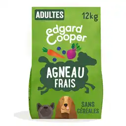 Zooplus 2x12kg Edgard & Cooper Adult lam graanvrij - Droog hondenvoer aanbieding