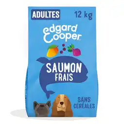 Zooplus 2x12kg Edgard & Cooper Adult zalm graanvrij - Droog hondenvoer aanbieding