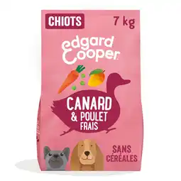Zooplus 2x7kg Puppy Eend en Kip Edgard & Cooper Hondenvoer aanbieding