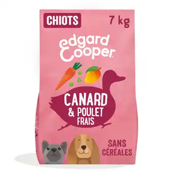 Zooplus 2x7kg Puppy Eend en Kip Edgard & Cooper Hondenvoer aanbieding