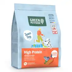 Zooplus 900g Green Petfood High Protein Insecten & Zalm Hondenvoer droog aanbieding