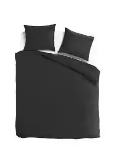 TotaalBED Dekbedovertrek Noa Antraciet 140 x 200/220 cm aanbieding