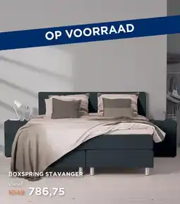 TotaalBED Boxspring Stavanger voorraad | 140 x 200 cm | antraciet aanbieding