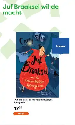 The Read Shop Juf Braaksel en de verschrikkelijke klopgeest aanbieding