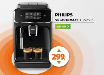 Expert Philips EP2225/10 Zwart aanbieding