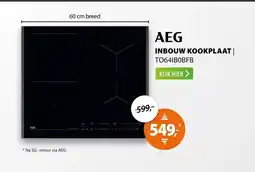 Expert AEG TO64IB0BFB aanbieding