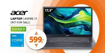 Expert Acer Aspire 17 (A17-51M-56LL) aanbieding