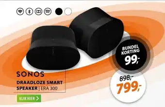 Expert Sonos ERA 300 Zwart aanbieding