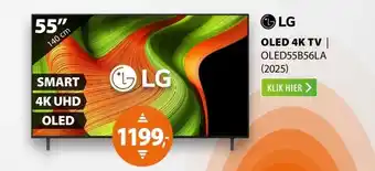 Expert LG OLED 4K 55B56LA (2025) aanbieding