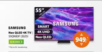 Expert Samsung Neo QLED 4K 55QN83F (2025) aanbieding