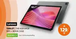 Expert Lenovo Tab 4GB 64GB Wifi + Book Case Grijs aanbieding