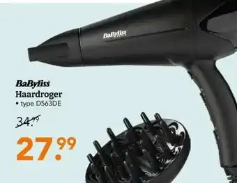 Blokker BaByliss Haardroger aanbieding