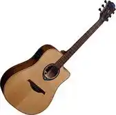 Bol.com Semi akoestische gitaar LAG Tramontane HyVibe 10 aanbieding