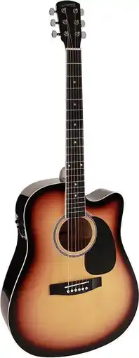 Bol.com Akoestische gitaar Nashville Dreadnought GSD-60-CESB aanbieding