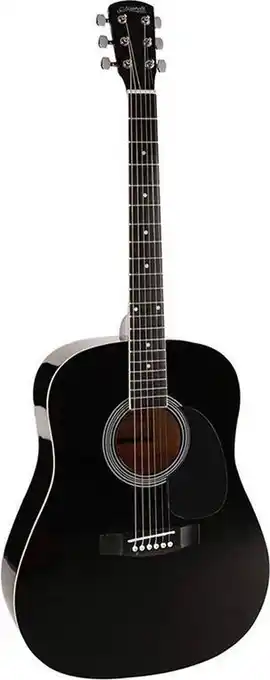 Bol.com Akoestische gitaar Nashville GSD-60-BK Zwart aanbieding