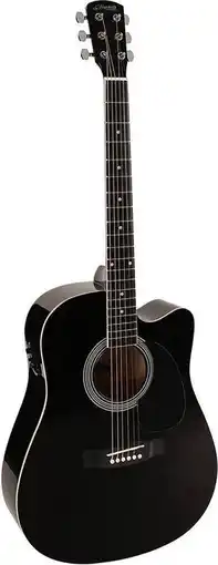 Bol.com Semi akoestische gitaar Nashville GSD-60-CEBK aanbieding
